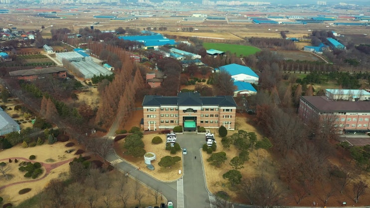  하늘에서 내려다 보는 연암대학교