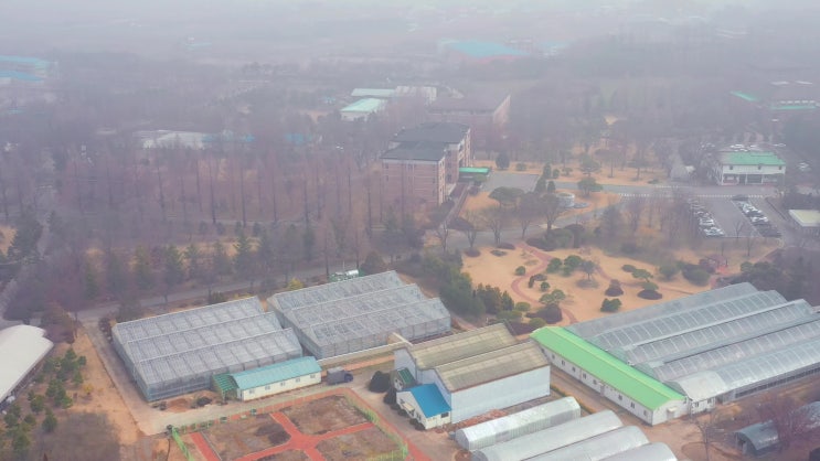  하늘에서 내려다 보는 연암대학교
