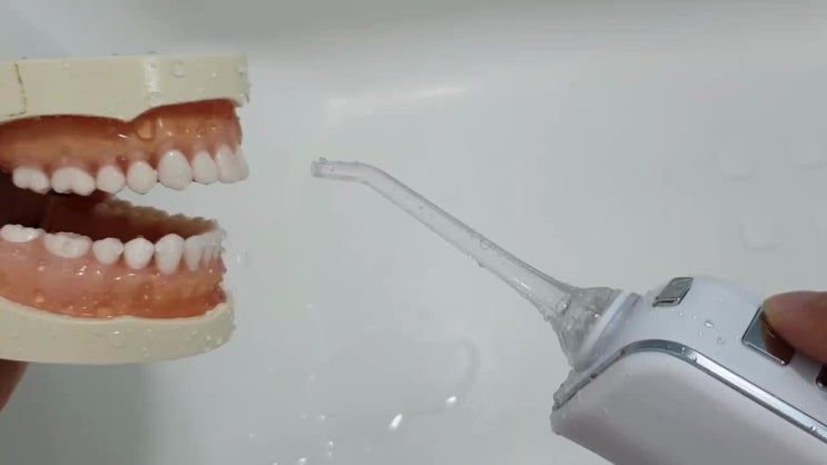  물칫솔 사기 전 알아야 될 필수 정리 - 아나프니 구강세정기