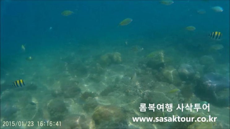  SJ7000}인도네시아 롬복 여행 길리낭구(Gili Nanggu) 동영상
