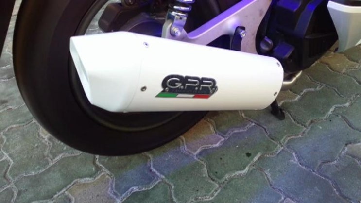  GPR PCX125 풀 시스템 머플러 배기음 시현 ~
