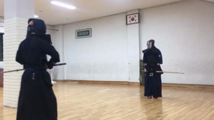  국가대표 박병훈 선수 용인검도관 방문