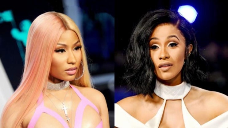  카디비(Cardi B) 디스한 니키미나즈(Nicki Minaj)
