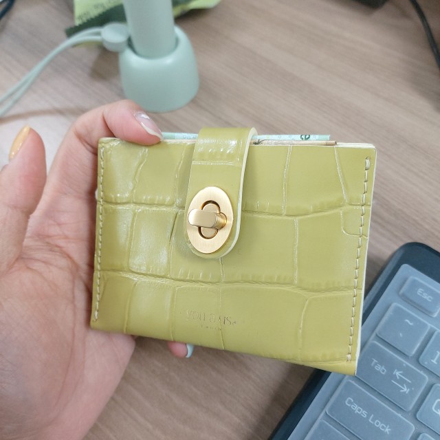 Roto wallet - Croc lime : you a use | Official web-site