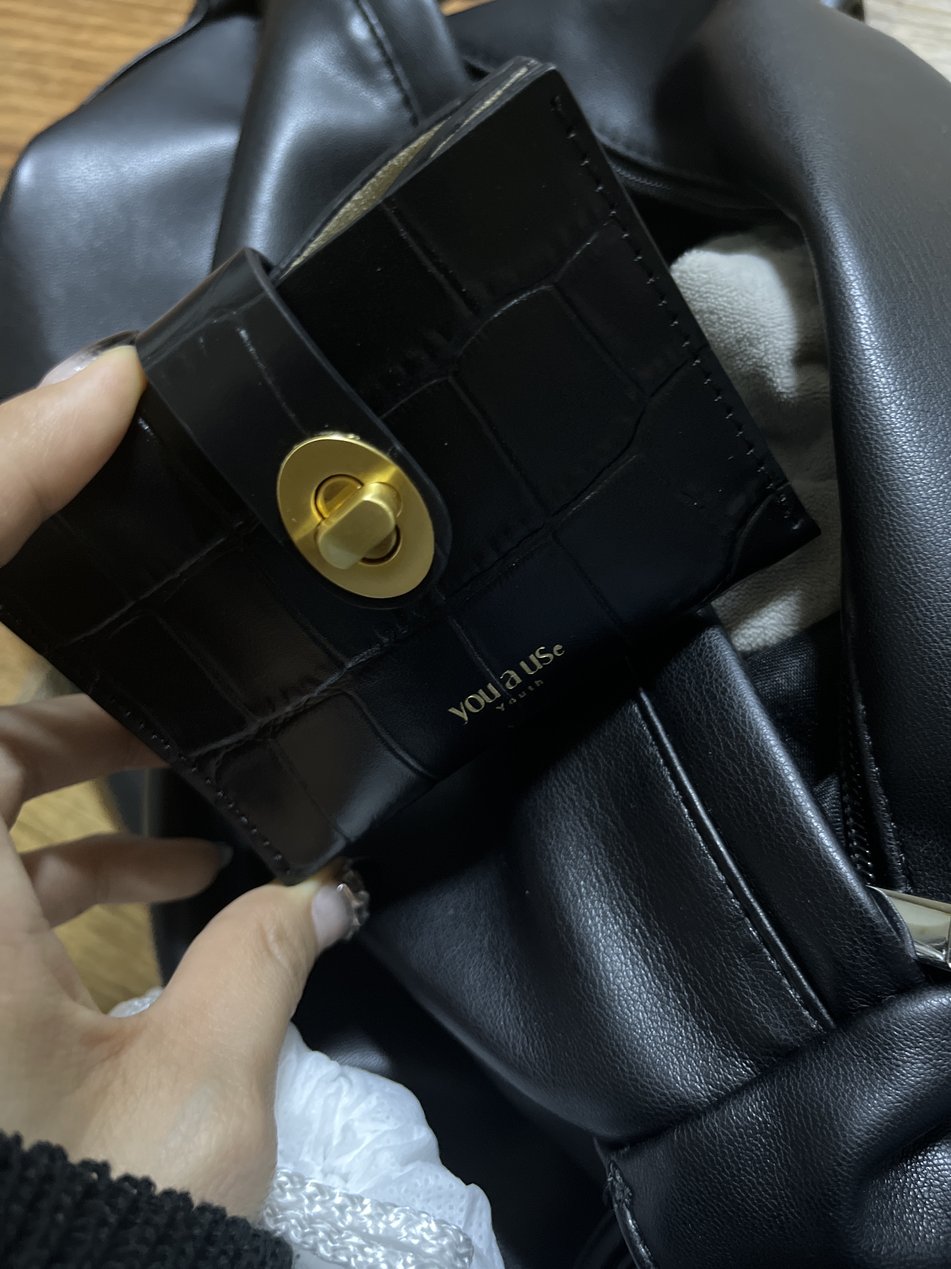 Roto wallet - Croc Black : you a use | Official web-site