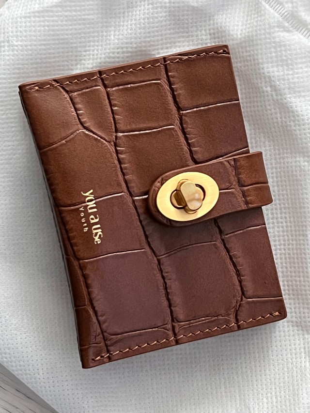 Roto wallet - Croc brown : you a use | Official web-site