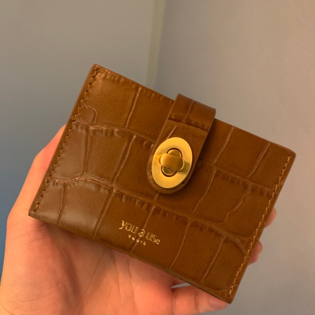 Roto wallet - Croc brown : you a use | Official web-site