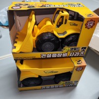review of 데코앤 모래놀이 와일드캣 중장비 불도저 포크레인 덤프트럭