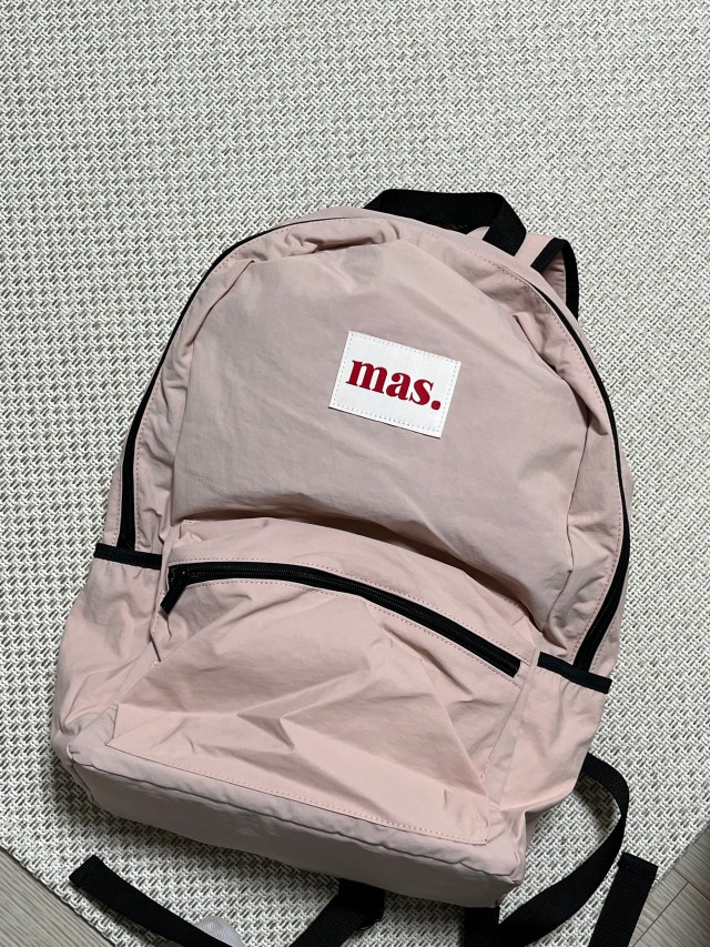 ★masmarulez★ Daily backpack _ Pink Daily bagpack _ Pink : Masmarulez [마스마룰즈]