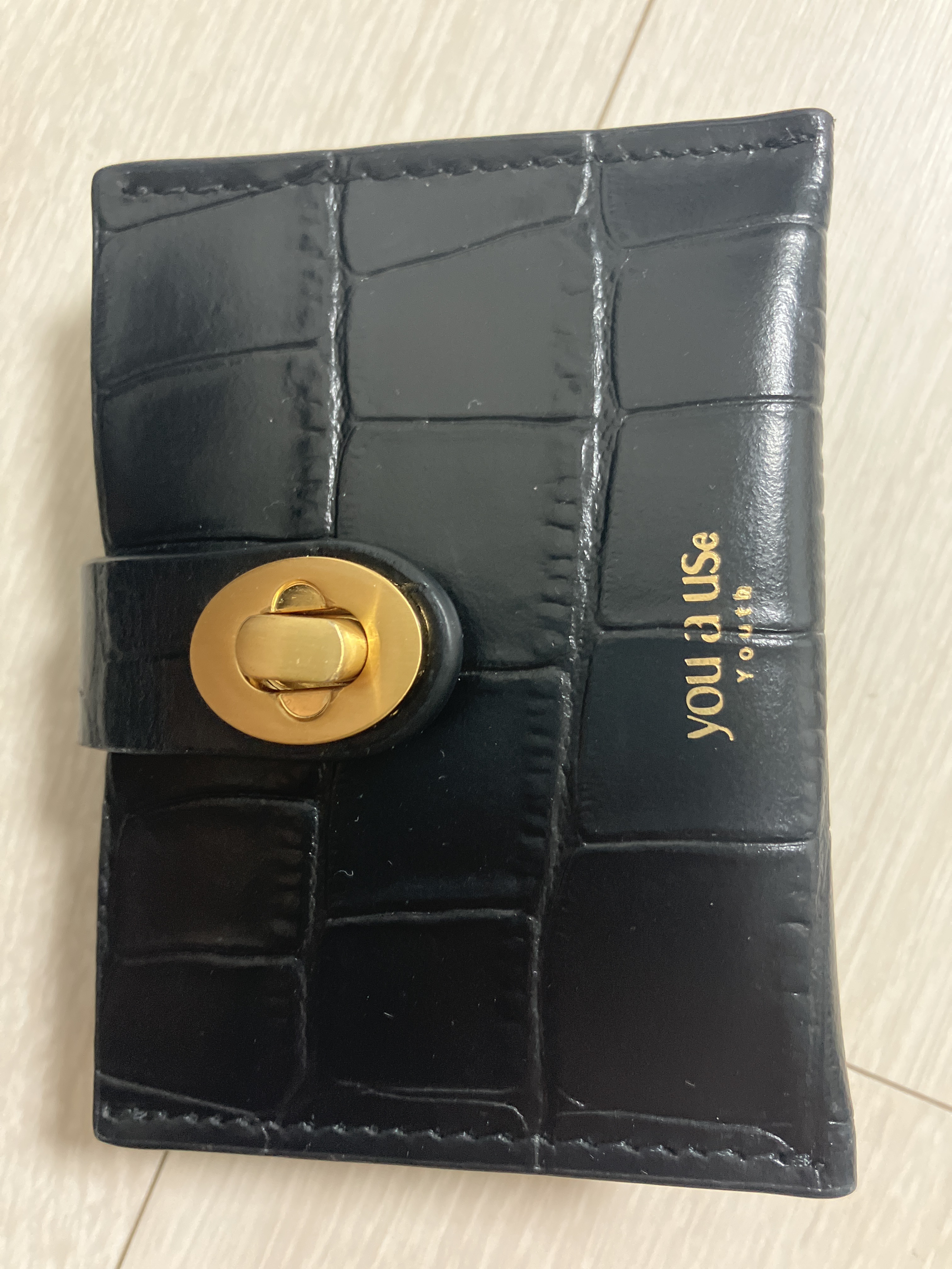 ★you a use★ Roto wallet (Croc black) Roto wallet - Croc Black : you a use | Official web-site