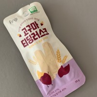 review of 퍼기 유아용 고구마 티딩러스크 치발과자 12개 20g