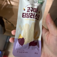 review of 퍼기 유아 고구마 티딩러스크 치발과자 1개 120g