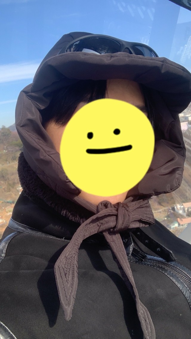 【UNIVERSAL CHEMISTRY】Bubble Padding Balaclava ★ テテ着用 Articolo UNIVERSAL CHEMISTRY Bubble Padding Black Balaclava