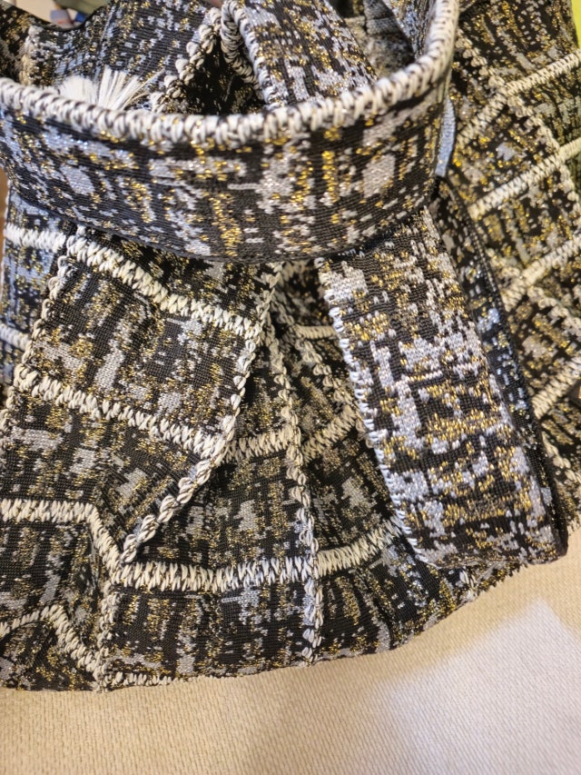 PLEATS MAMA ♥ Tweed shopper bag /追跡付 TWEED SHOPPER BAG PISTACHIO | ファッション通販サイト NUGU