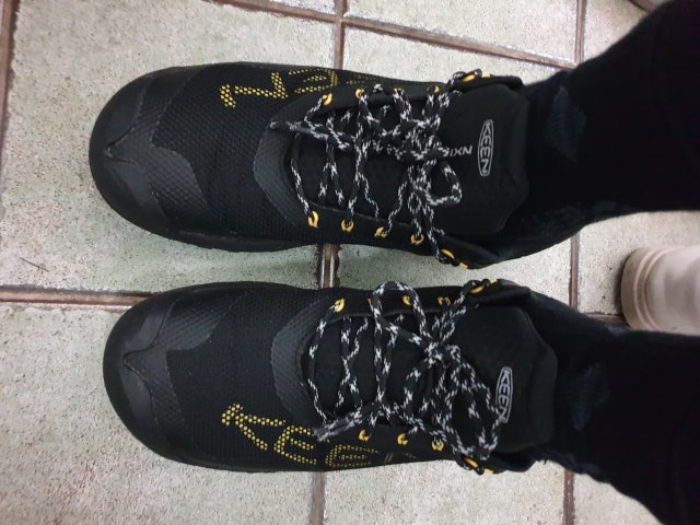 킨 넥시스 에보 WP M/BLACK/KEEN-YELLOW