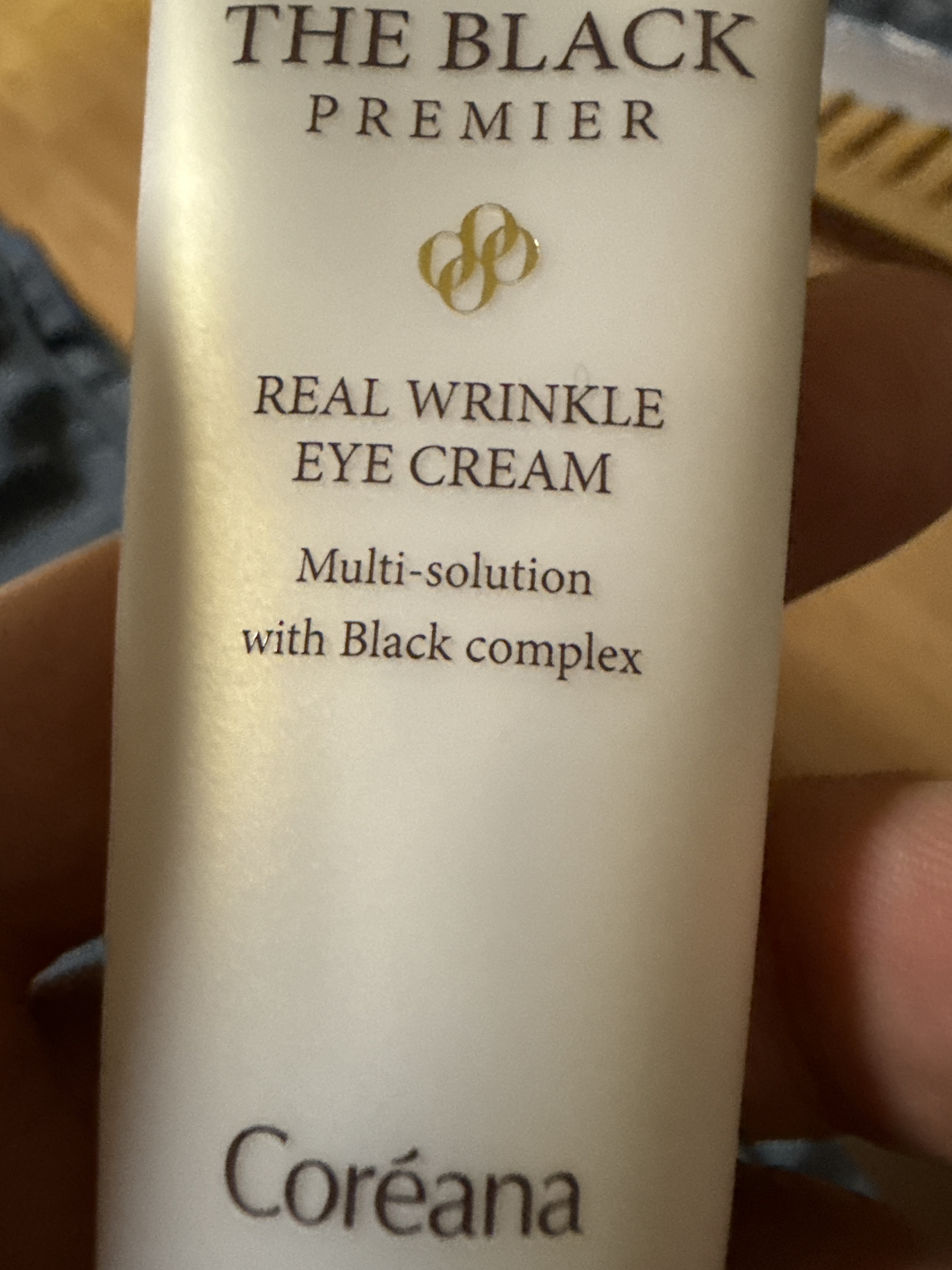 눈가 주름탄력 개선 펩타이드아이크림 코리아나 더블랙 프리미어 아이크림 30ml, 3개