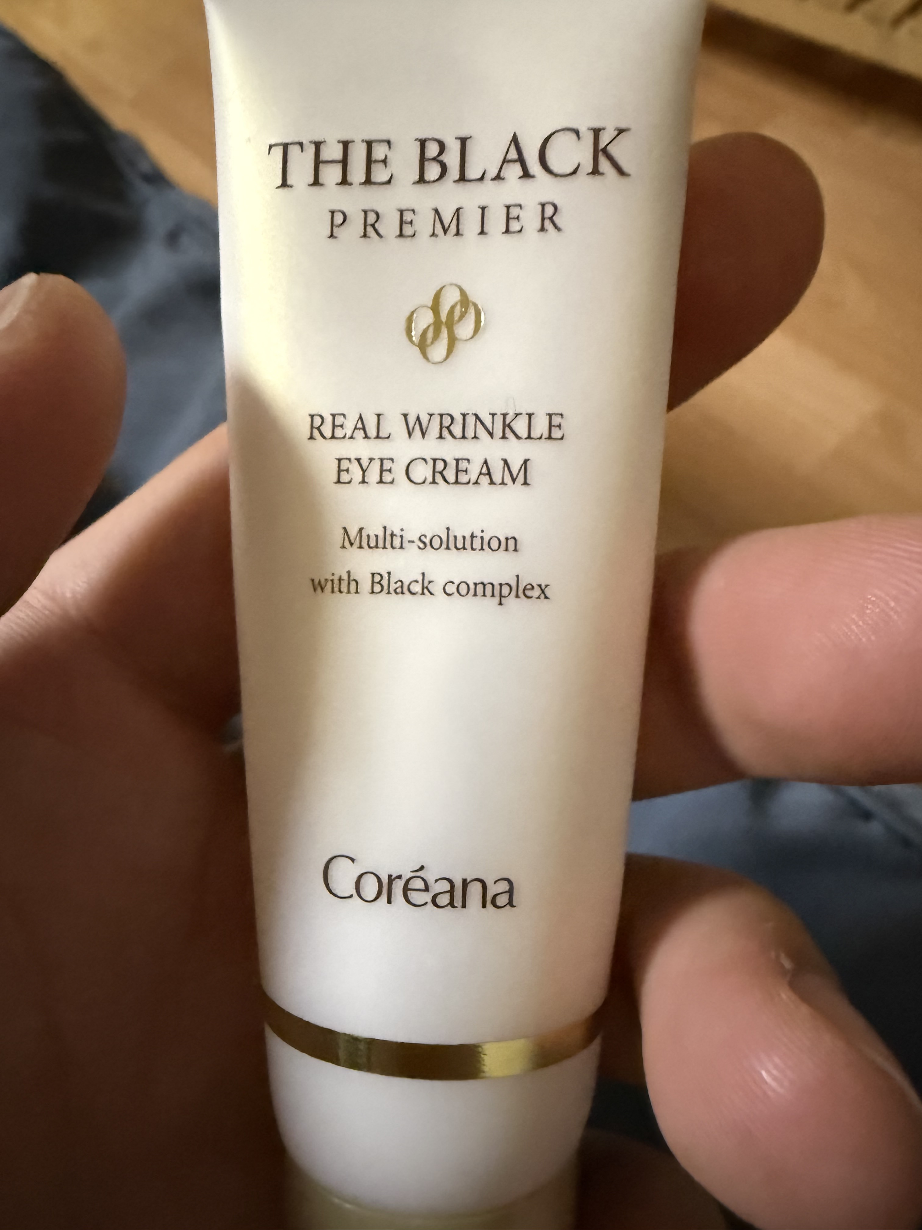 눈가 주름탄력 개선 펩타이드아이크림 코리아나 더블랙 프리미어 아이크림 30ml, 3개