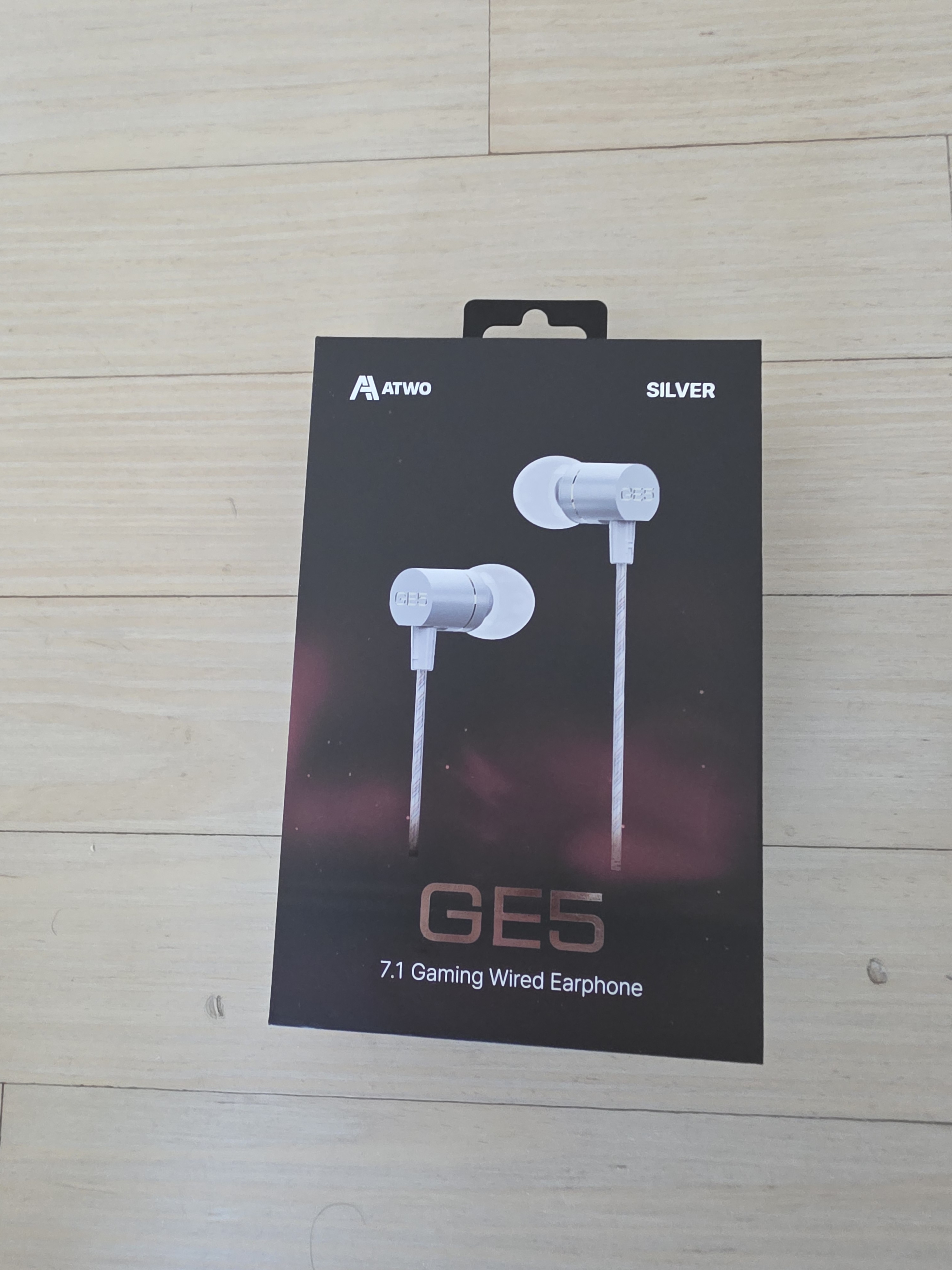 에이투 GE5 C타입 유선 게이밍이어폰 가상 7.1채널 고음질 고품질 마이크 발로란트 FPS