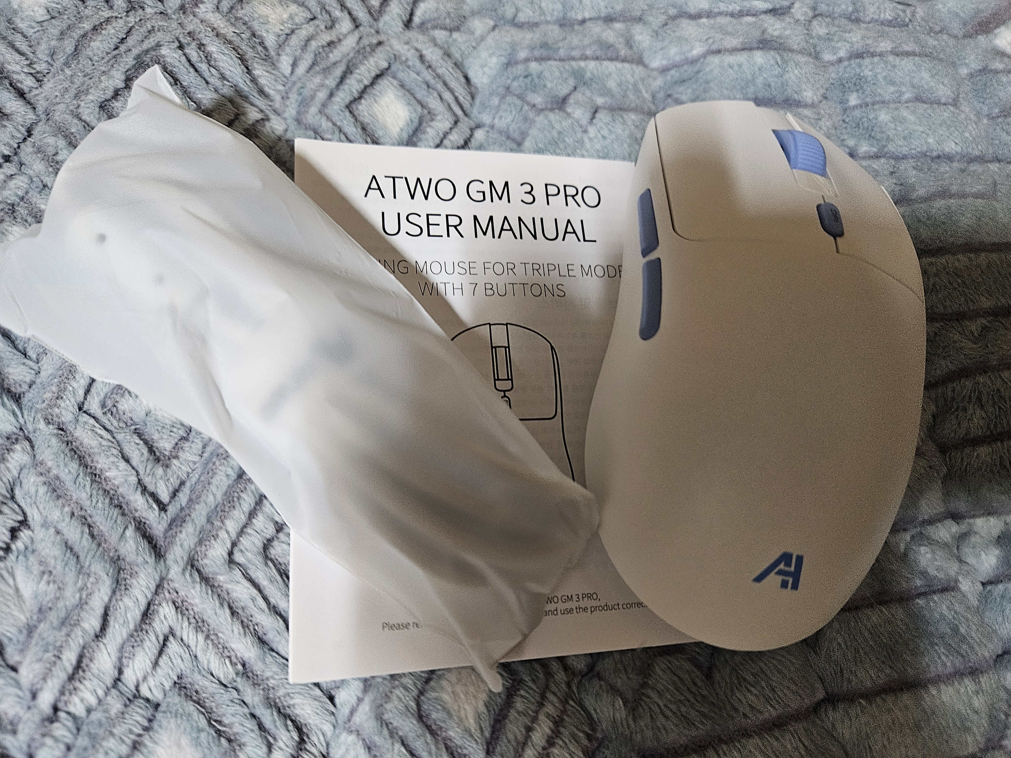 에이투 GM3 프로 초경량 유무선 게이밍 마우스 트리플모드 고감도 USB 컴퓨터 PC 노트북 GM3 PRO