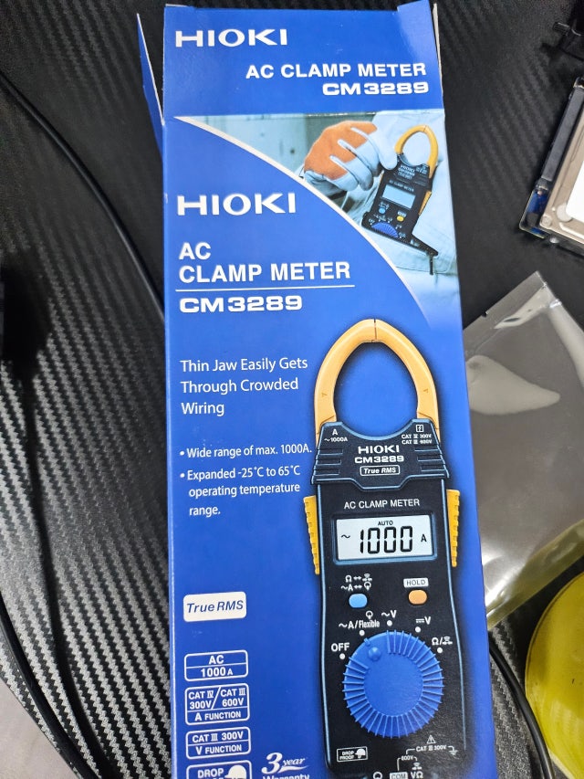 HIOKI 히오키 AC 클램프미터 CM3289