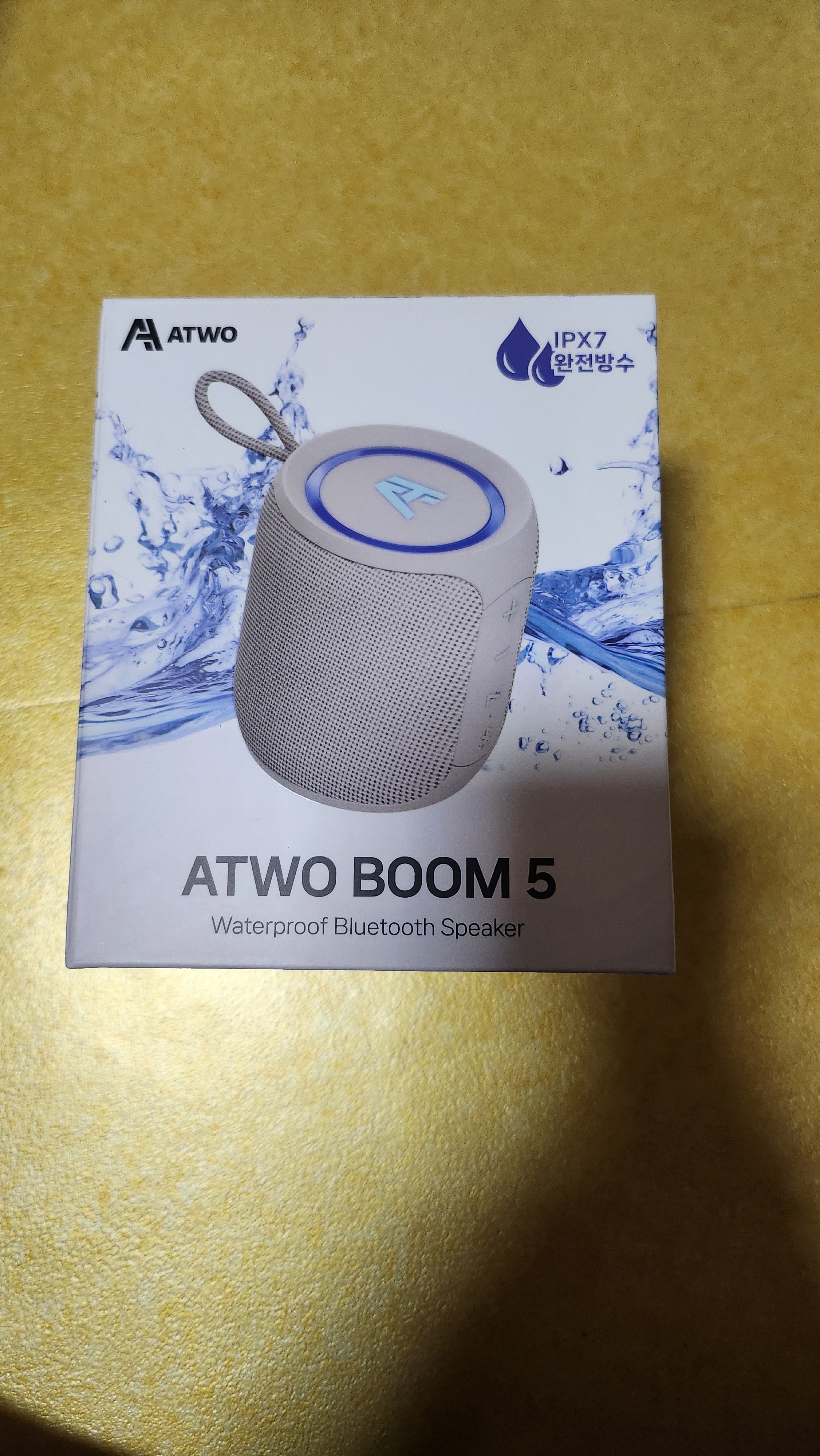 에이투 붐5 캠핑 휴대용 IPX7 완전방수 무선 블루투스스피커 LED TWS BOOM5