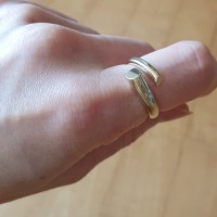 review of 14K 18K 레이어드링 미스링 애끼링 고급st 세련미 청Q 블랙Q 못반지
