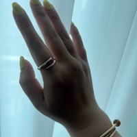 review of 14K 18K 못 큐빅 레이어드 링 반지