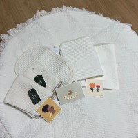review of 피카부 이지 꼭지모자 3컬러 베이비 유아 아기옷 실내복 peekaboo