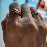 review of 14K 18K 3선 포인트 못 반지
