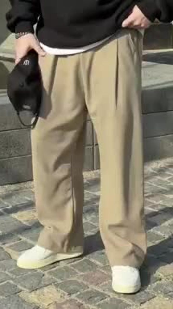 코듀로이 기모 바지