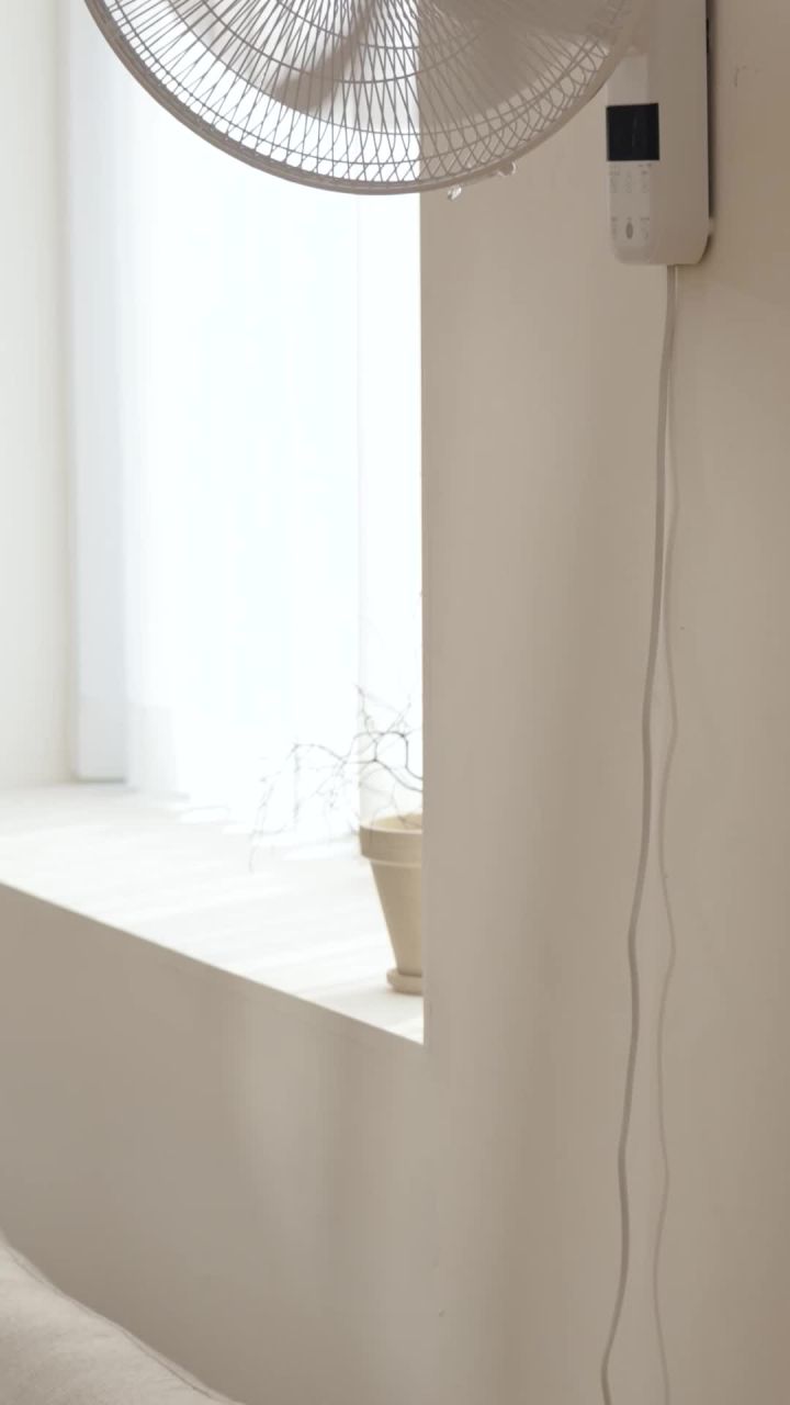 벽걸이 선풍기 이미지