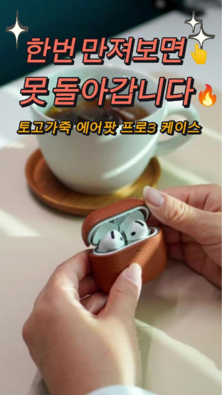 가죽 케이스 디테일