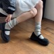 메리제인 플랫폼 벨크로 밴딩 스트랩 키높이 통굽 스니커즈 운동화 6cm — 실제로 신어보니 이런 점이 좋았습니다
