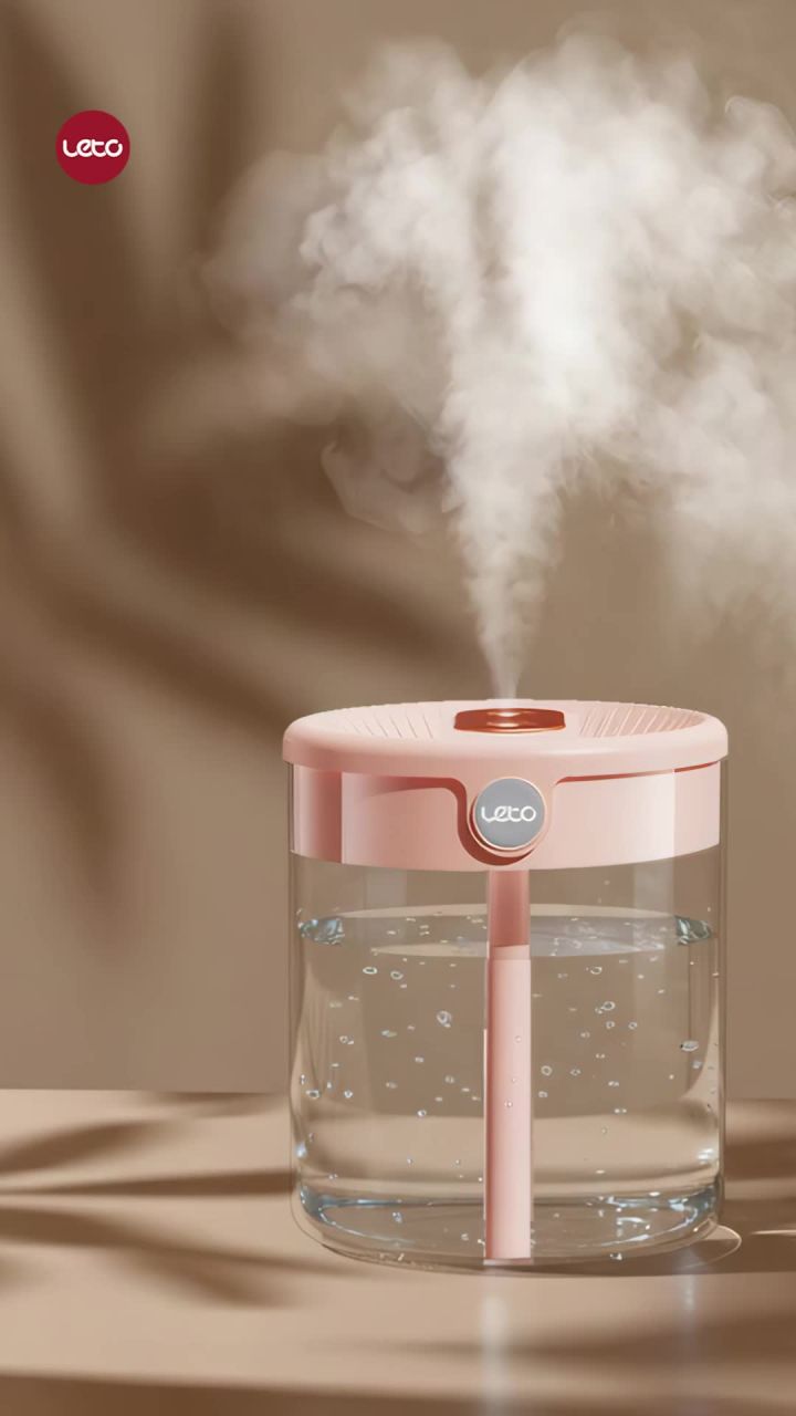 레토 듀얼 클린 미니가습기 사무실 사용 예시