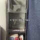 일상드로우 틈새 미니 책장 이동식 낮은 책장 슬림 수납 조립식 338x222x762mm, 2단, 투명