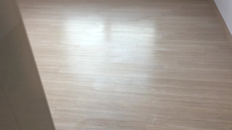  미사 강변 제일 풍경채 마루 코팅 셀프 시 공의 피해 2탄
