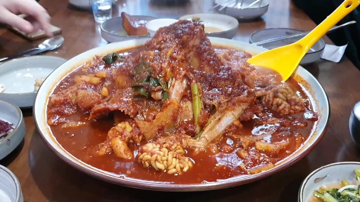 부산여행 당일치기 가오리찜! 부산 기장 속초이모네찜