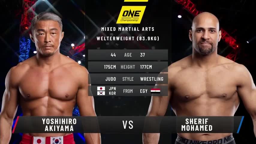 [ONE Championship 109] 추성훈 vs 셰리프 모하메드