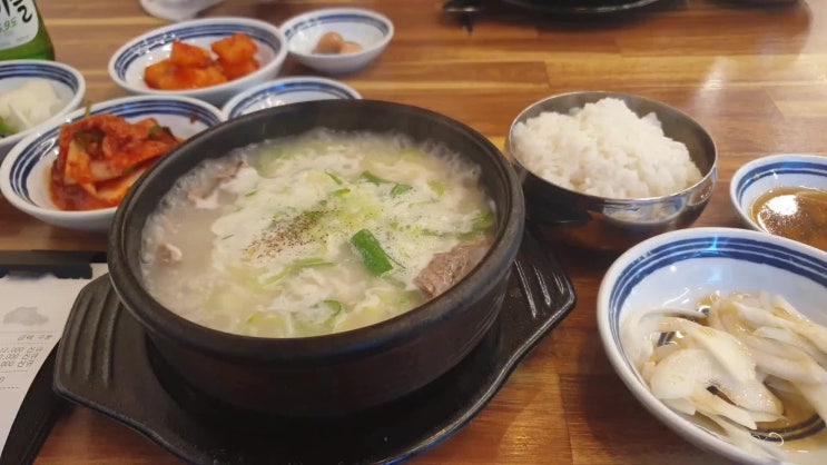  남포동 밥집 남포설렁탕에서 퇴근후 반주한잔