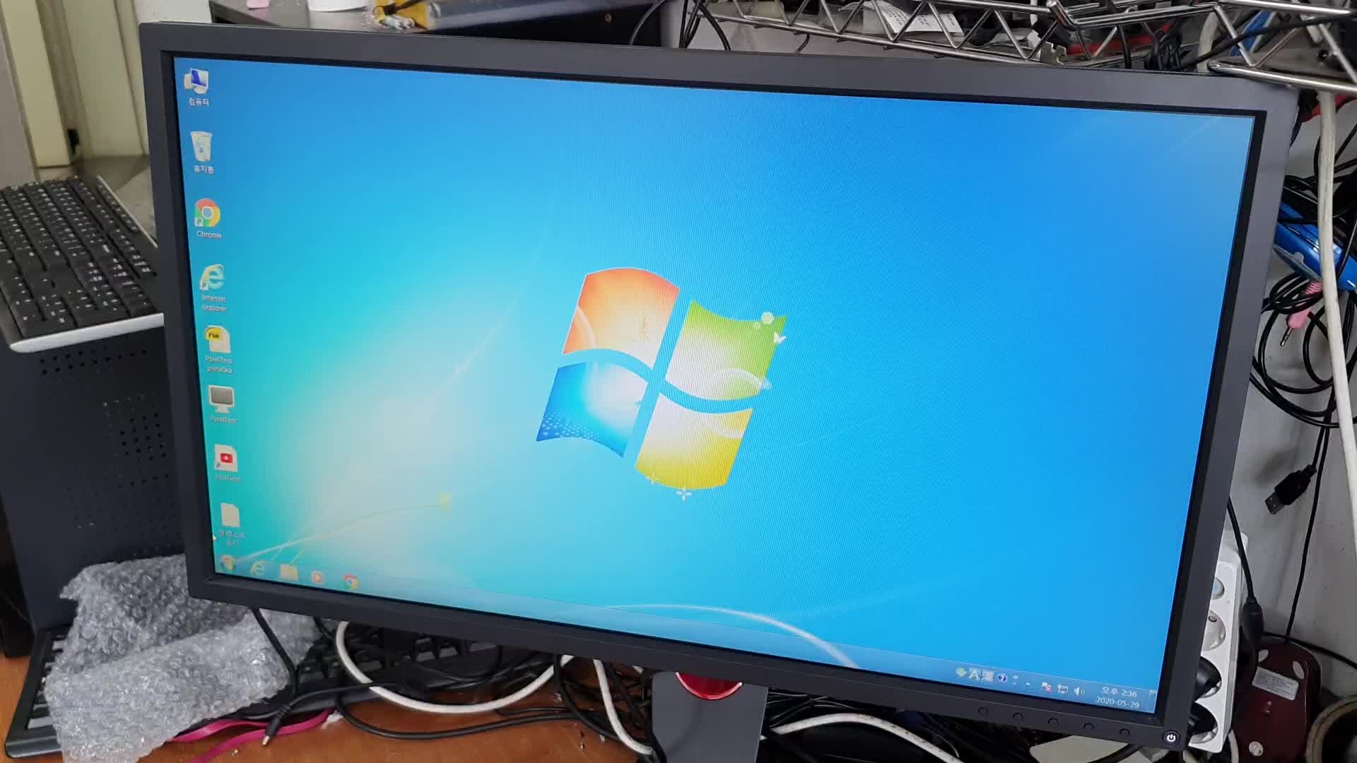 송파구 중고모니터 매입 벤큐 XL2740-B 게이밍용 240HZ (중고PC 매매 판매 전문매장)