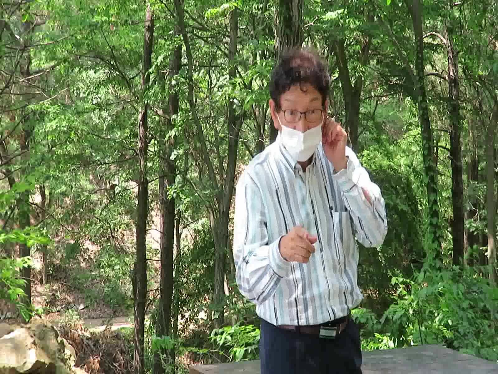 IBK봉사동호회 후원봉사활동 문수산자연휴양림/박완순 박사님의 인성교육
