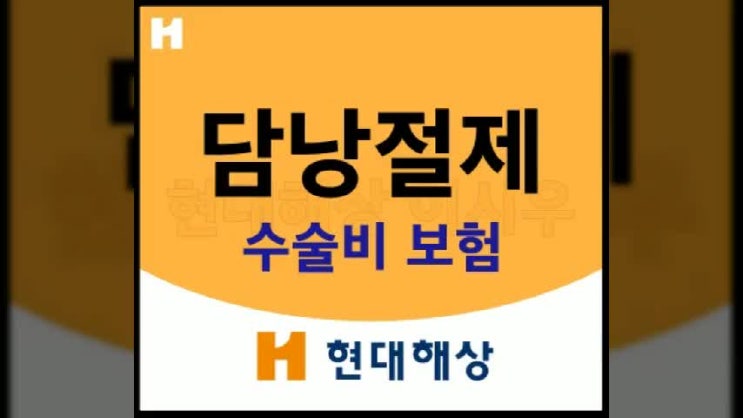 담낭 절제 수술 후 생활과 보험 보상