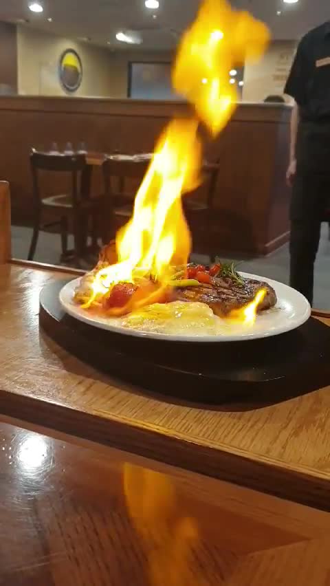  신대방 아웃백! 블랙 라벨 스테이크! 맛잇옹(내돈내먹)