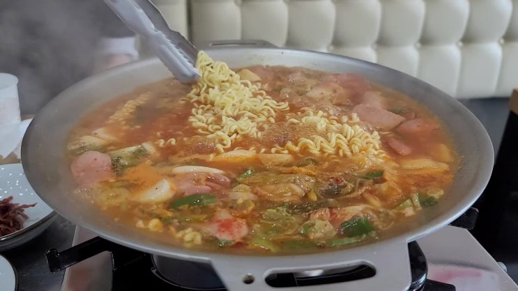  장원 철판 부대찌개 맛집 탐방기 + 푸치니 카페