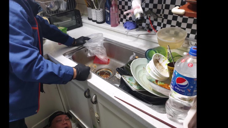  인천 중구 싱크대막힘 역류 증상과 배관고압세척