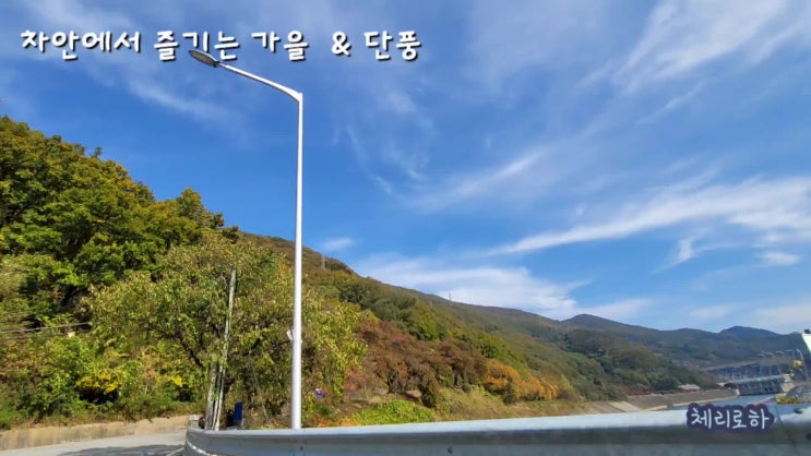  단풍구경하러 못다녀 왔지만, 차안에서 가을 정취 & 단풍구경 했어여.