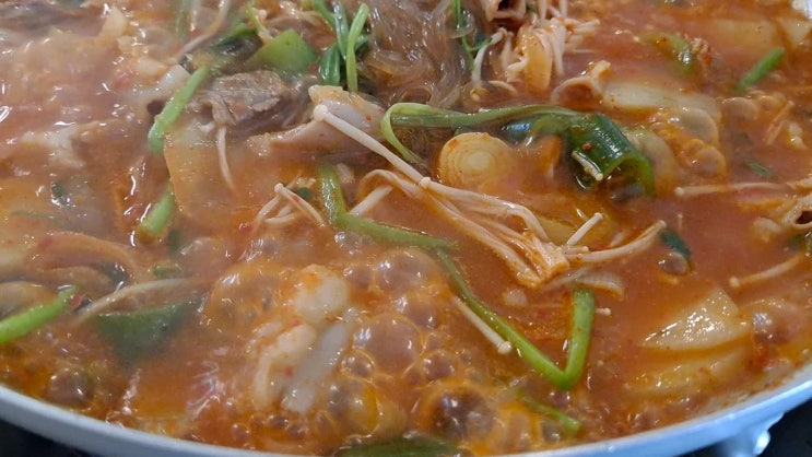  횡성 맛집 토담 한우곱창전골 얼큰하고 고소한 맛