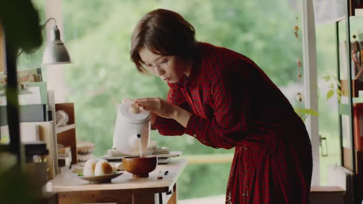  [CM 일본어] 48. 마츠오카 마유 아마노후즈 - 아사히 그룹 푸드