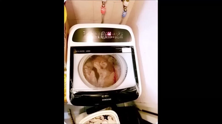  WA10T5262BW 가성비 좋은 10Kg 통돌이 세탁기 로켓 설치 완료!