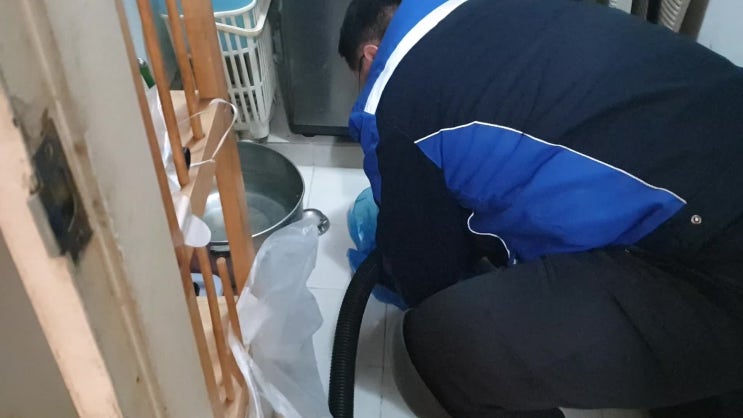  작전동 중동 하수구막힘 해결 후 문학동 연수동 싱크대뚫음 완료